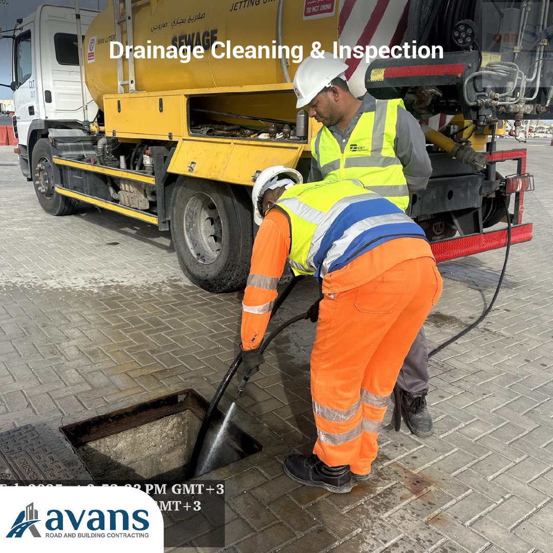 Avans QA Drainage project in Qatar