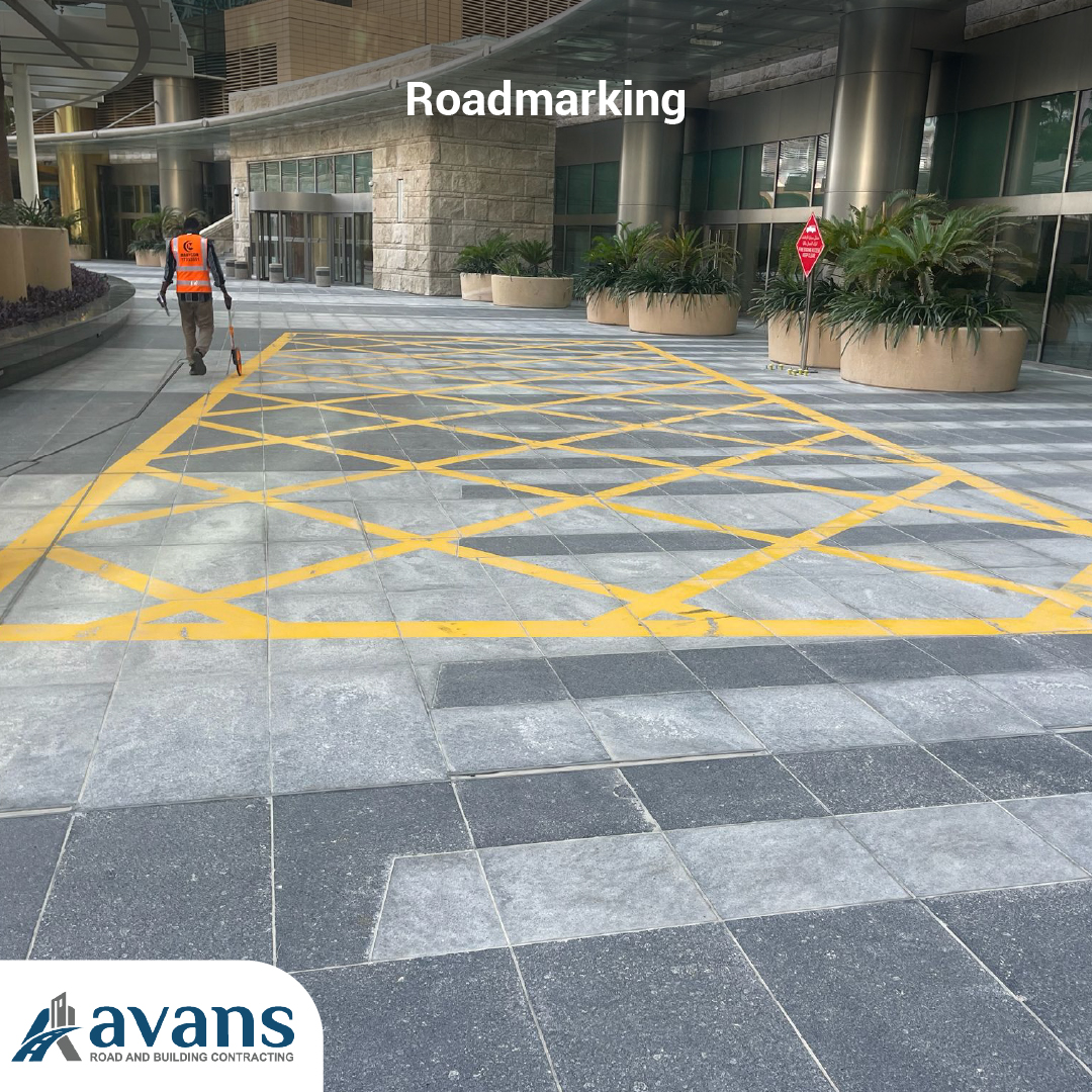 Avans QA Road Marking project in Qatar